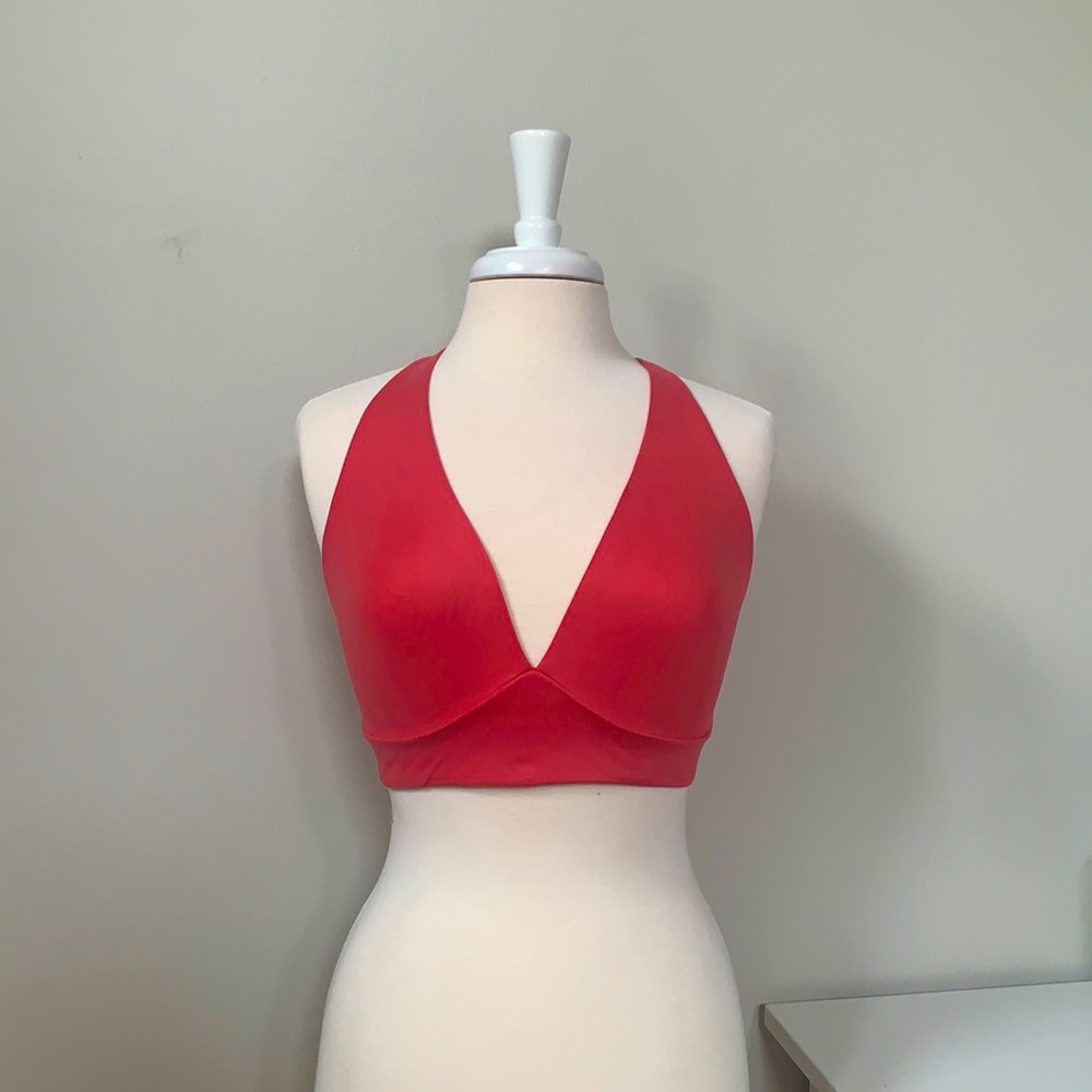 Victoria’s Secret Plunge Bralette, 36DD, Pink
